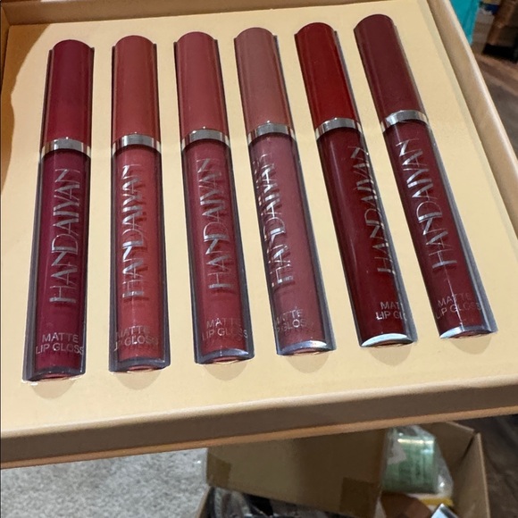 Other - Matte Lip Gloss Set - Red and Brown Shades